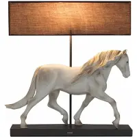 Happy-House Lamp paard beige