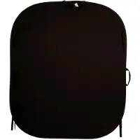 Lastolite Plain Collapsible 1.8 x 2.15m Black/Mid Grey