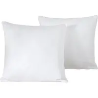 De Witte Lietaer Sierkussenhoes Olivia Wit 40 x 40 cm (Set van 2)