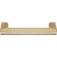 Formani Piet Boon TWO PB22/160 meubelgreep - mat RVS/eikenhout