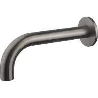 Wiesbaden Caral baduitloop rond 20 cm 1/2" gunmetal