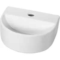 Wiesbaden Lara fontein 30x25x12cm halfrond wit