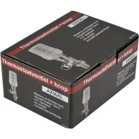 Riko thermostatische radiatorventiel 1/2''x15mm axiaal
