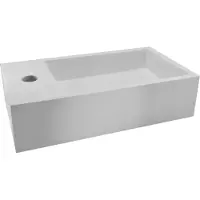 Wiesbaden Fontein Solid Surface 40x22x10 cm (Links)