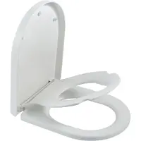 Xellanz Vesta Family toiletzitting met geïntegreerde kinderzitting, softclose en quick release glans wit