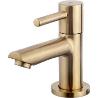 Wiesbaden Fonteinkraan amador keramisch 1/2" geborsteld messing goud