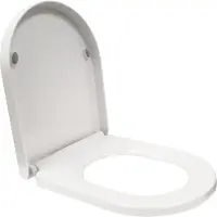 Xellanz Arco toiletzitting softclose en quick release glans wit