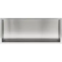 Guido Gusto RVS Inbouwnis 30x90x7cm