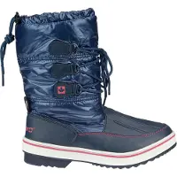 Winter-Grip Snowboot Women Glossed Trotter II Marine Fluorroze Beige-Schoenmaat 40