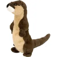Wild republic knuffel otter pluche 20 cm junior bruin