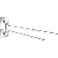 Wenko Handdoekstang Quadro Turbo-Loc