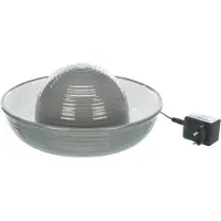 Trixie Vital Flow Mini - Drinkfontein - Keramisch - 800 mililiter - Stromend en stilstaand water - Wit