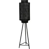 Light & Living Vloerlamp Gruaro, mat zwart-antiek brons