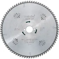 Metabo 628661000 Multi Cut Cirkelzaagblad - 165 X 20 X 42T - Laminaat / Kunstof / Aluminium