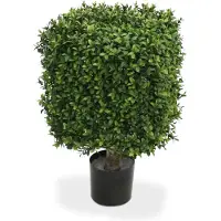 Maxifleur Kunstplanten Kunst Buxus vierkant 30cm - UV bestendig