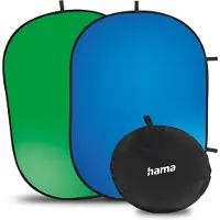 Hama 2in1 Folding Background, Green/Blue, 150 x 200cm