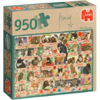 Jumbo Francien Cat katten Friends Puzzel - 950 stukjes
