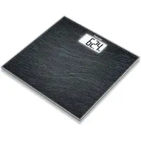 Beurer GS 203 Slate - Pese-personne en verre - Imitation ardoise