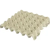 Packlinq Ei dienblad, H: 4 cm, afm 29x29 cm, 20 stuk/ 1 doos