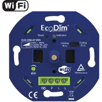 EcoDim WiFi dimmer led 0-250W | Fase aan- en afsnijding (RLC) | DIM.07