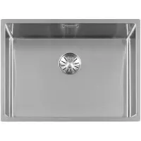 Togo Superplug series spoelbak 55x40cm RVS 55SP