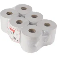 Jantex Centrefeed handdoekrollen | wit | 6 rollen | | DL920