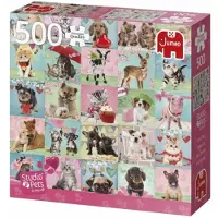 Jumbo Premium Collection Puzzel Studio Pets Lovely Day - Legpuzzel - 500 stukjes