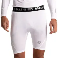 Osaka Legging Men Sports Baselayer Short White-XS