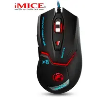 Dolphix Game muis met LED verlichting - 6 knoppen - Instelbare DPI - Ergonomisch ontwerp