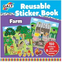 Galt Herbruikbaar Stickerboek Boerderij 158-delig 21 Cm