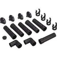 Aquael 101145 Large Jet Tube Aquarium Zwart