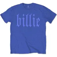 Born In France T-shirt Billie Eilish Billie Uni BLUE