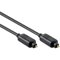Nedis Optische Audiokabel | TosLink Male - TosLink Male | 10 m | Zwart Nedis