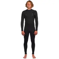 O'Neill Hyperfreak 5/4+ Chest Zip Full Wetsuit - Black XL - Heren