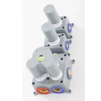 Brauer Chrome Edition thermostatische inbouw regendouche SET 08 met 30 cm douchekop en rechte muurarm en 3-standen handdouche en doucheslang en wandaansluitbocht chroom