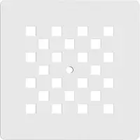 Diamond Line Douchebak Relievo Crag Laag Rechthoek 90x140x3cm Polybeton Antislip Mat Zwart met Rooster Mat Wit
