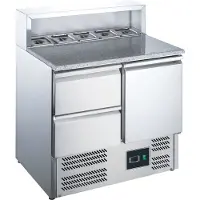 Saro Pizza Preparation Table Model Eps 900 1/2, 465-1045