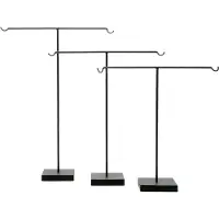 Bazar Bizar De Metalen Sleutelhangerhouder - Set van 3