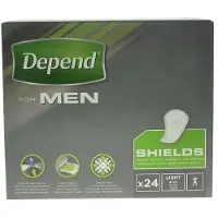Depend For Men Shields 24 Stuks