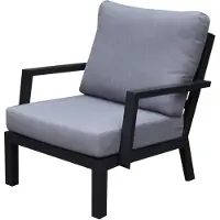 AVH-Collectie New York lounge tuinstoel aluminium antraciet