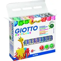 Giotto Patplume Boetseerpasta Veelkleurig - 12 x 350g