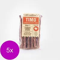 Timo Sticks 100 g - Hondensnacks - 5 x Kalkoen