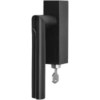 Formani David Rockwell ECLIPSE DR103-DKLOCK draaikiepgarnituur afsluitbaar linksdraaiend - PVD mat zwart