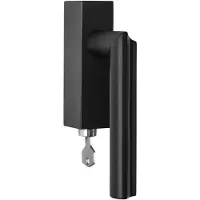 Formani David Rockwell ECLIPSE DR102-DKLOCK draaikiepgarnituur afsluitbaar rechtsdraaiend - PVD mat zwart