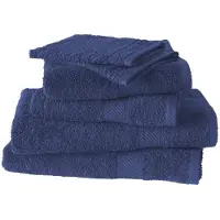 De Witte Lietaer Badtextielset Helene Blue Indigo (Set van 6)