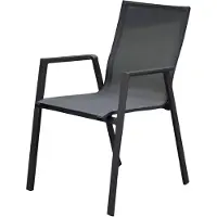 AVH-Collectie New Valley dining tuinstoel stapelbaar antraciet