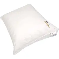 Polydaun Waldkrone Königshof hoofdkussen - katoenen tijk - GRS gerecyclede Comfort-O-Bol vulling – 800 gram - navulbaar - 52x52x8 cm (BE)
