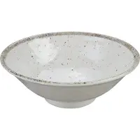 Tokyo Design Studio – Melamine Earthware – Witte Saladekom – 24.2 x 8.8cm 1000ml