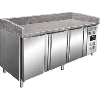 Saro Pizzawerkbank Saro, 3 deurs, 202(B)x100(H)x80(D), 230V/350W