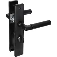 Impresso Deurbeslag | Deurklink met wc-sluitingsschild | | Aston | 63